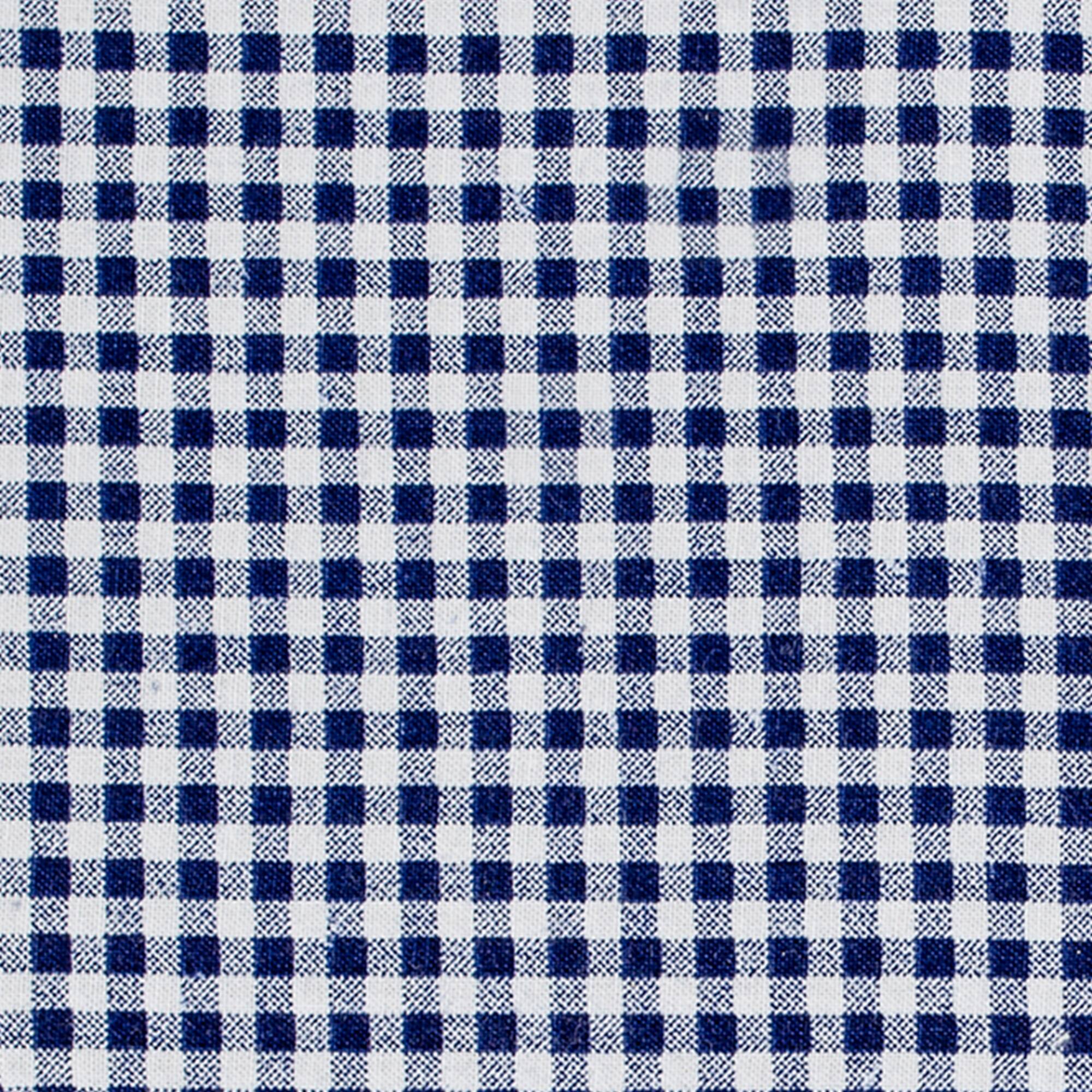 Navy & White Checkered Cotton Fabric Squares by Loops & Threads™